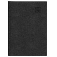 Kalendarz 2026 Aluminium Standard  czarny  papier biały A4 u/dz
