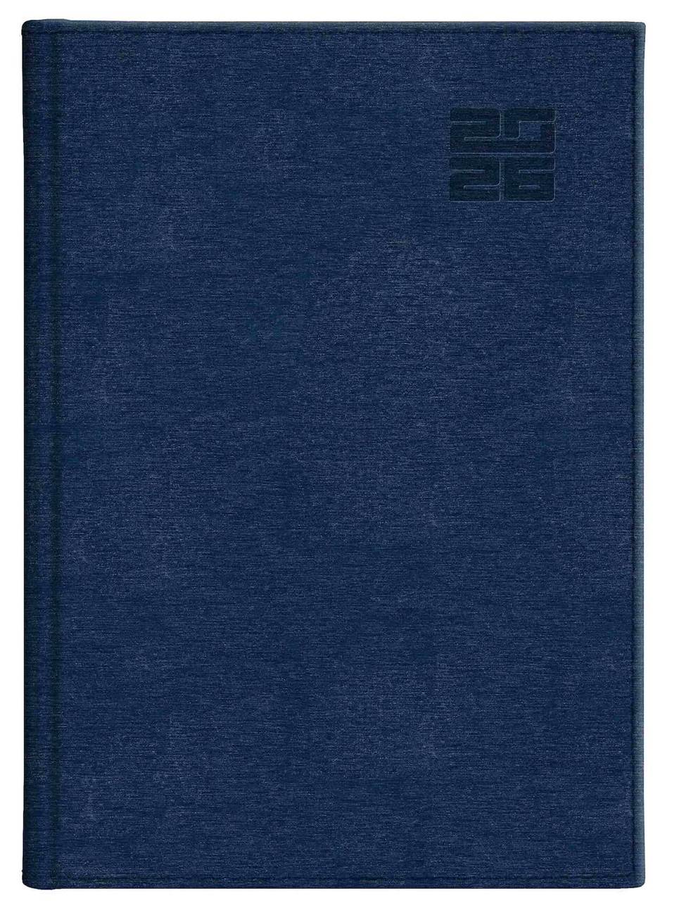 Kalendarz 2026 Aluminium Standard  granatowy A4 papier biały u/dz