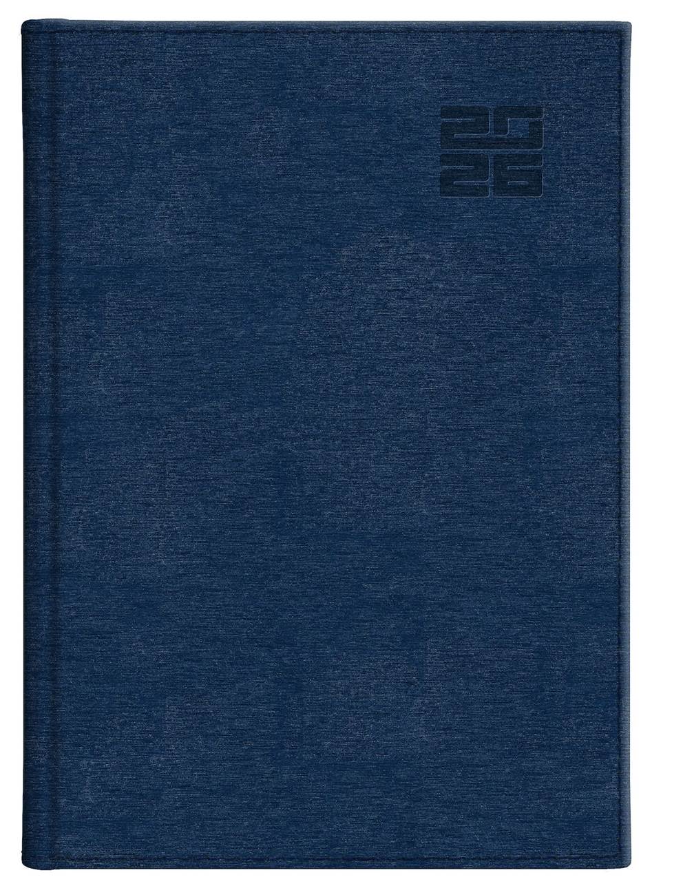 Kalendarz 2026 Aluminium Standard  granatowy A4  papier biały u/tygodniowy