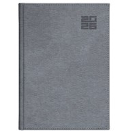 Kalendarz 2026 Aluminium Standard  srebrny B5 papier biały  u/dz