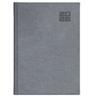 Kalendarz 2026 Aluminium Standard  srebrny B5 papier biały  u/tygodniowy