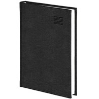 Kalendarz 2026 Aluminium Standard   z notesem czarny A5 u/tygodniowy