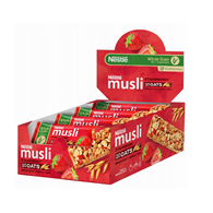 BATON NESTLE MUSLI TRUSKAWKA 35g 12szt