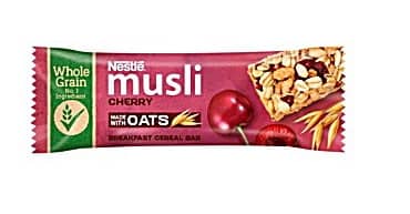 BATON NESTLE MUSLI WIŚNIA 35g