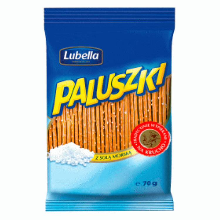 Paluszki z solą morską Lubella 70g