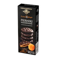 Pierniki nadziewane w czekoladzie deserowej morela 145g x16