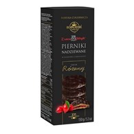 Pierniki nadziewane w czekoladzie deserowej róża 145g x16