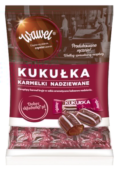 Wawel karmelki nadziewane Kukułka 1 kg