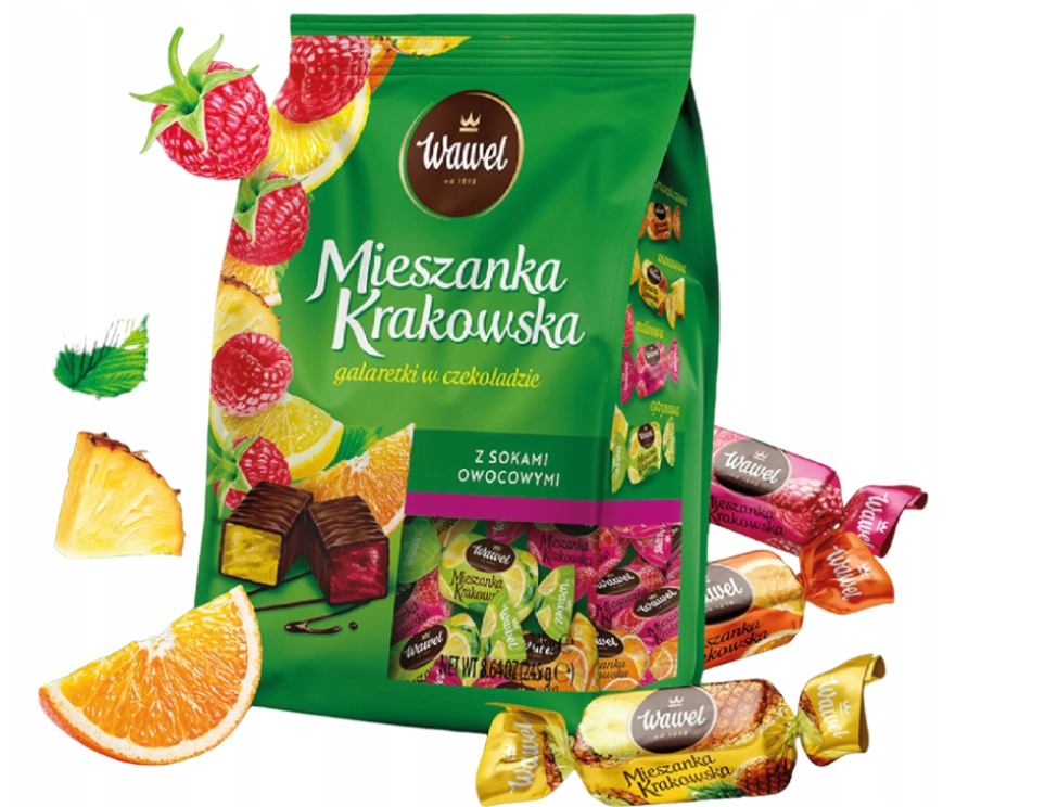 Wawel Mieszanka Krakowska galaretki 245g