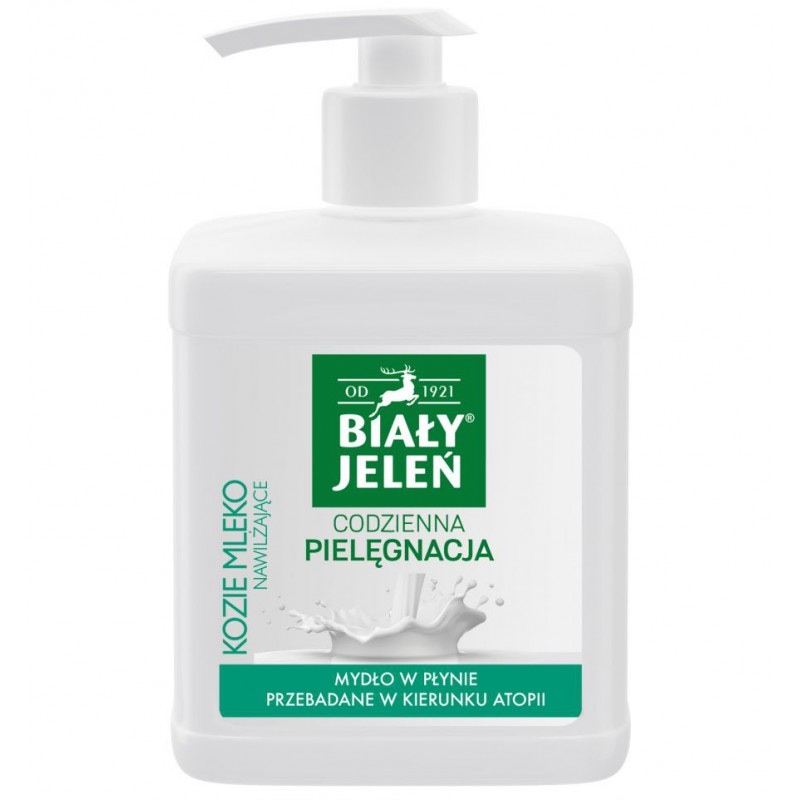 Mydło w płynie Jeleń biały 500ML Kozie mleko