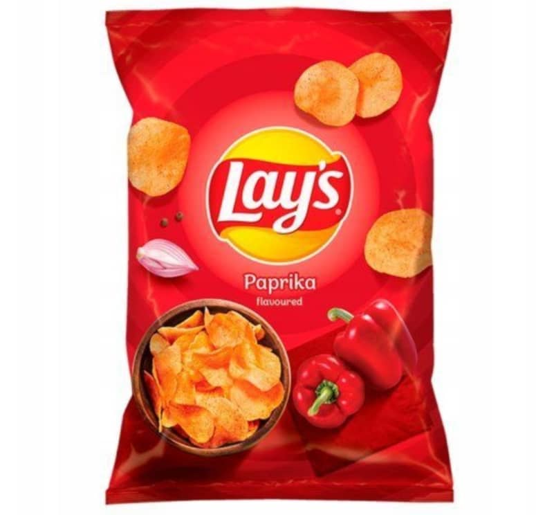 Chipsy LAYS papryka 130 g