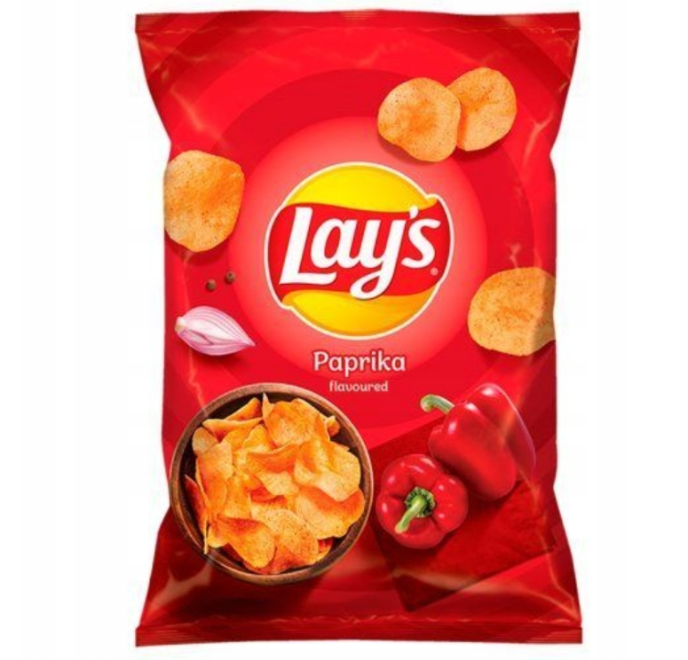 Chipsy LAYS pikantna papryka 130 g