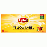 Herbata czarna Yellow Label Lipton 25 torebek