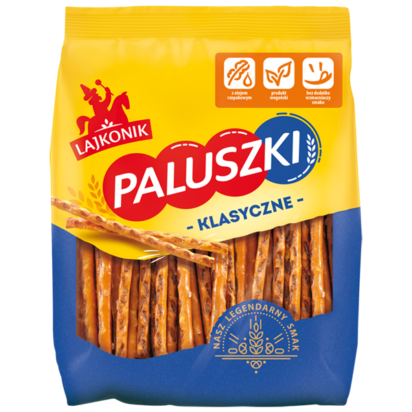 Paluszki LAJKONIK, 200 g, solone