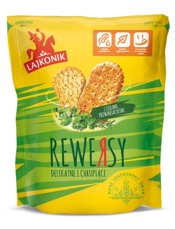 KRAKERSY LAJKONIK REWERSY ZIOLA PROWANSALSKIE 95G LBSNACKS