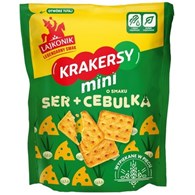 KRAKERSY LAJKONIK MINI SER I CEBULKA 100G LBSNACKS