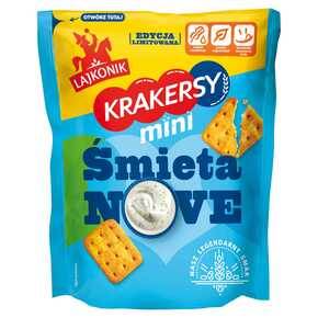 KRAKERSY LAJKONIK MINI smak śmietanowy 100G