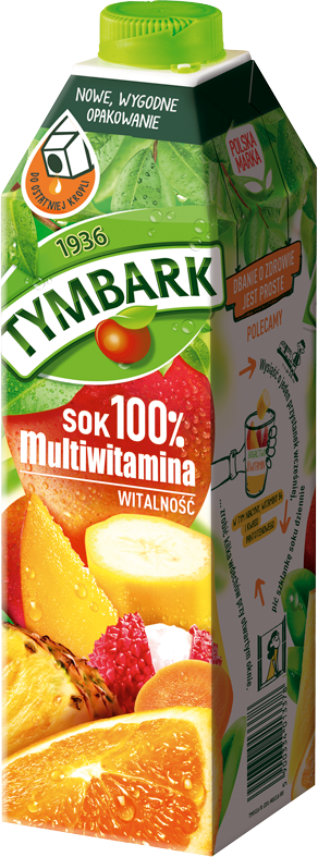 Sok multiwitamina Tymbark 1 l