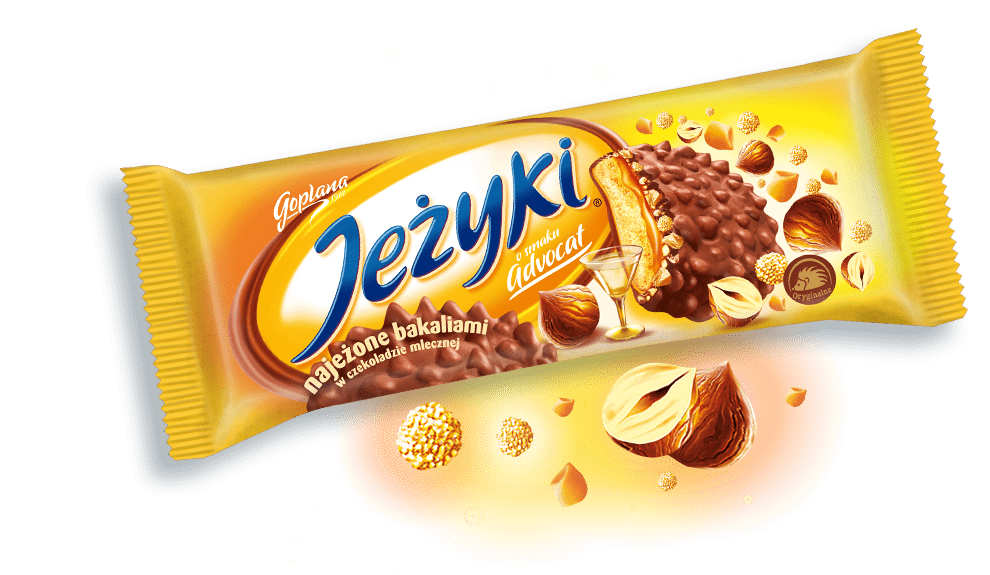 Ciastka Jeżyki GOPLANA, 140g, adwokatowe