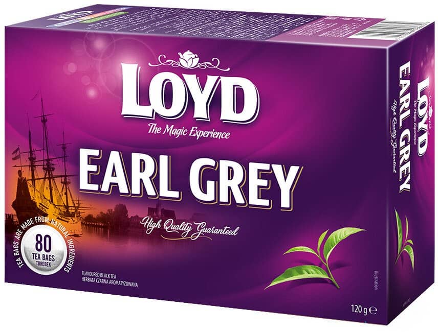 Herbata exp Loyd Tea Earl Grey 80szt