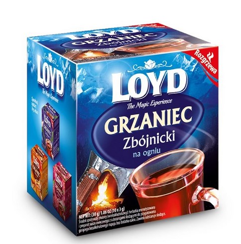 HERBATA LOYD TEA EXP GRZANIEC ZBOJNICKI 10*3G