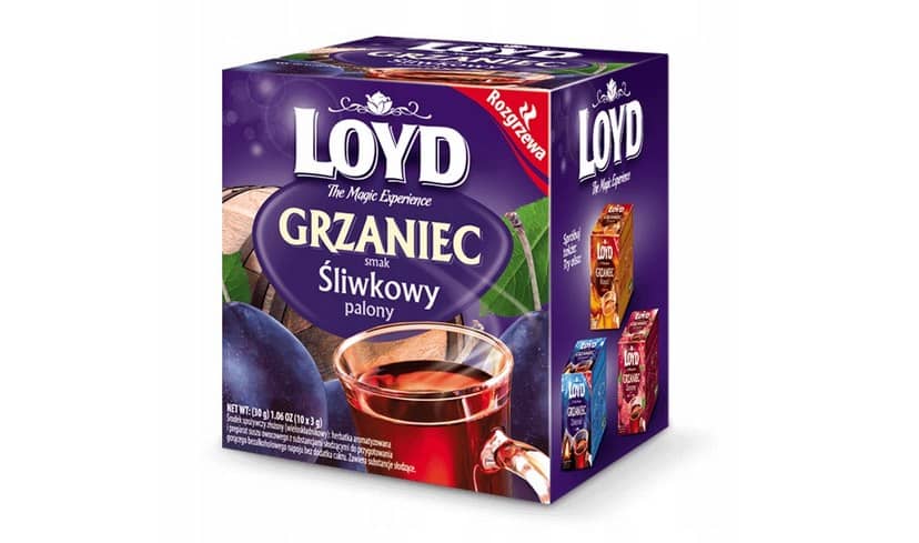HERBATA LOYD TEA GRZANIEC SLIWKOWY 10*3G
