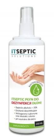Płyn  dezynfek dłoni  ITSEPTIC 250ml