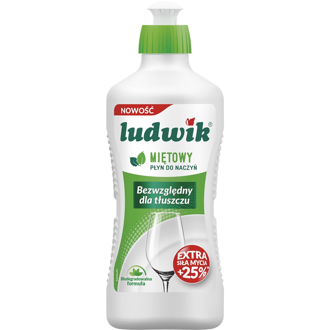 Płyn do naczyń LUDWIK, mięta, 900g
