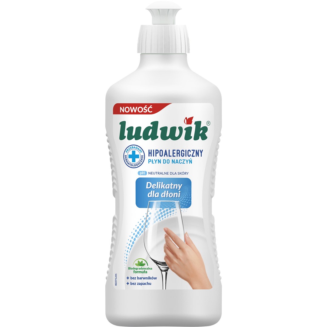 Płyn do naczyń LUDWIK, hipoalergiczny, 450g