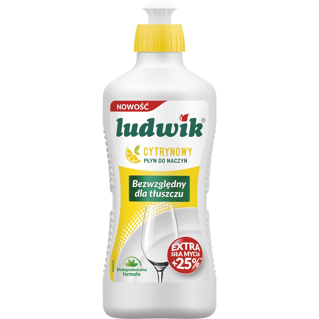 Płyn do naczyń LUDWIK, cytryna, 900g