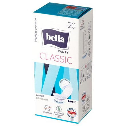 Wkładki higieniczne Bella Panty Classic 20szt TZMO