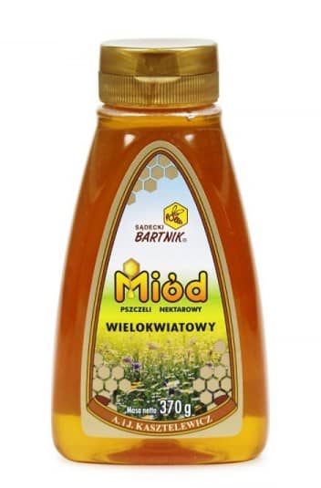 MIÓD BARTNIK WIELOKWIATOWY DOZOWNIK 400G SĄDECKI