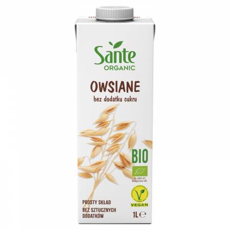 Napój Sante owsiany bez dodatku cukru 1 l