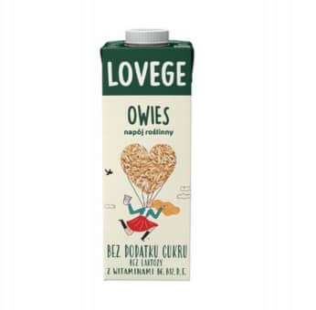 NAPÓJ LOVEGE OWSIANY BARISTA BEZ CUKRU 1 l SANTE