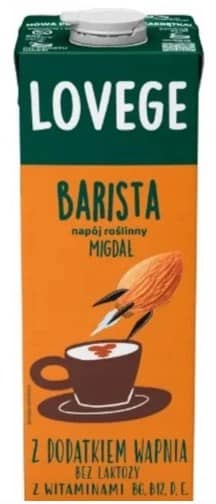 NAPÓJ LOVEGE MIGDAŁOWY BARISTA 1 l SANTE