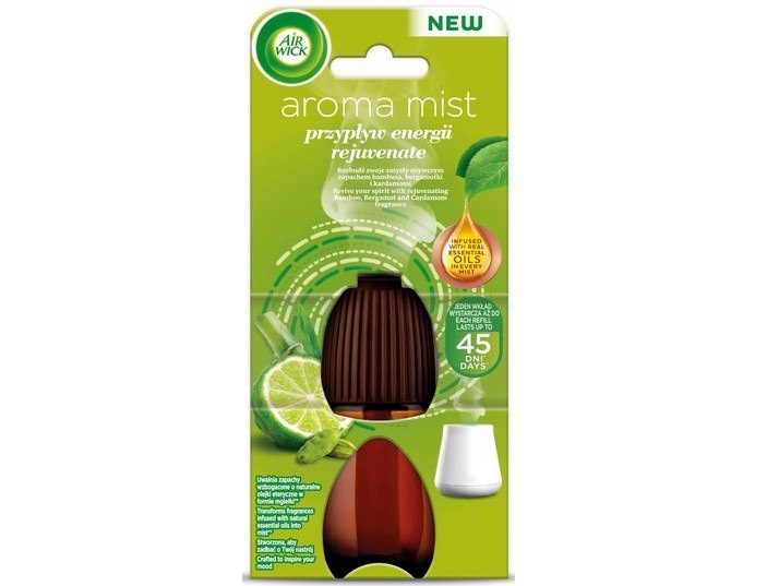 AIR WICK MGIEŁKA AROMATYCZNA BAMBUS, BERGAMOTKA I KARDAMON WKŁAD 20 ML
