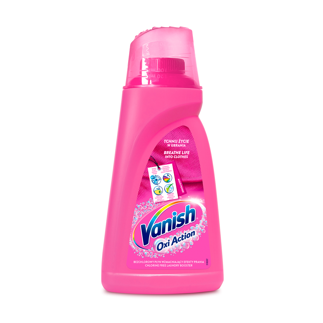 Płyn Vanish Oxi Action Pink odplamiacz do koloru 1 l