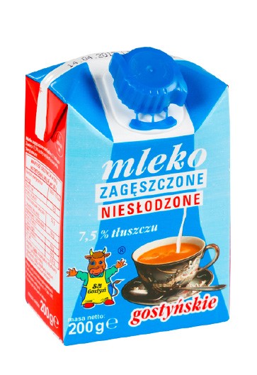 MLEKO GOSTYN ZAGESZCZONE NIESLODZ 7,5 % 200G KRT