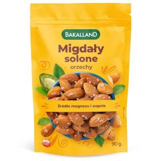 MIGDAŁY LEKKO SOLONE BAKALLAND 90GR