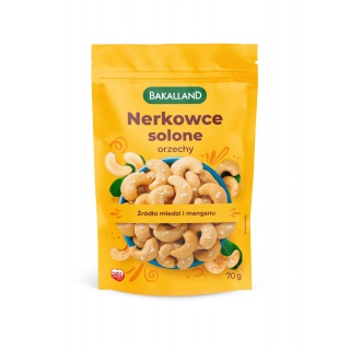 ORZECHY NERKOWCA LEKKO SOLONE BAKALLAND 70GR