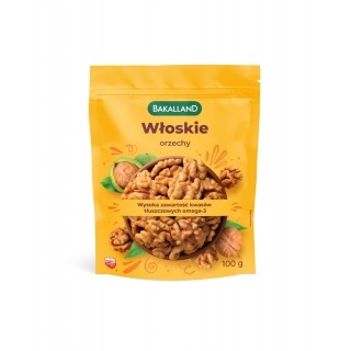 ORZECHY WŁOSKIE BAKALLAND 100GR