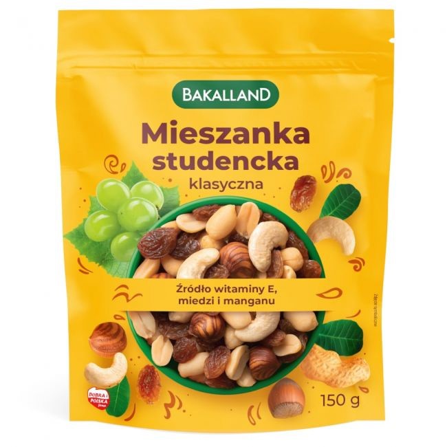 MIESZANKA STUDENCKA BAKALLAND 150G