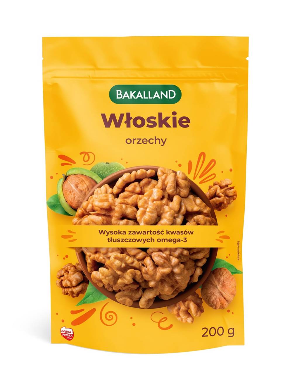 ORZECHY WŁOSKIE BAKALLAND, 200G