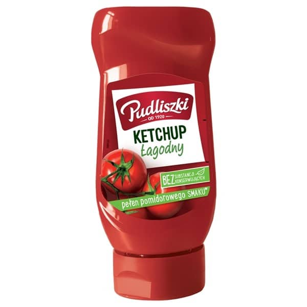 KETCHUP PUDLISZKI LAGODNY 480g