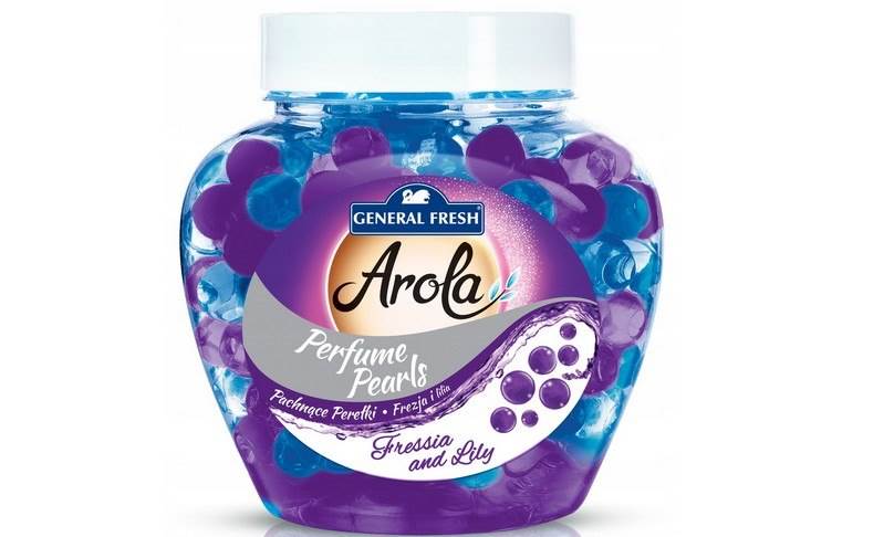 Odświeżacz kulki  Arola żel 250g frezja i lilia