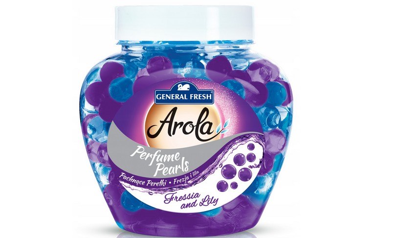 Odświeżacz kulki  Arola żel 250g frezja i lilia