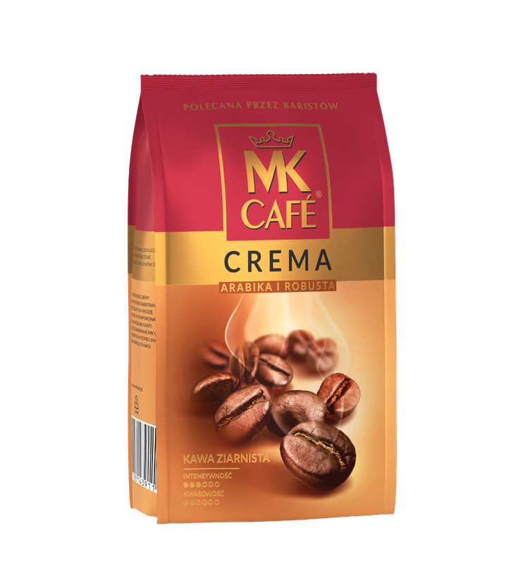 KAWA ZIARNISTA MK CAFE CREMA 1KG STRAUSS TB
