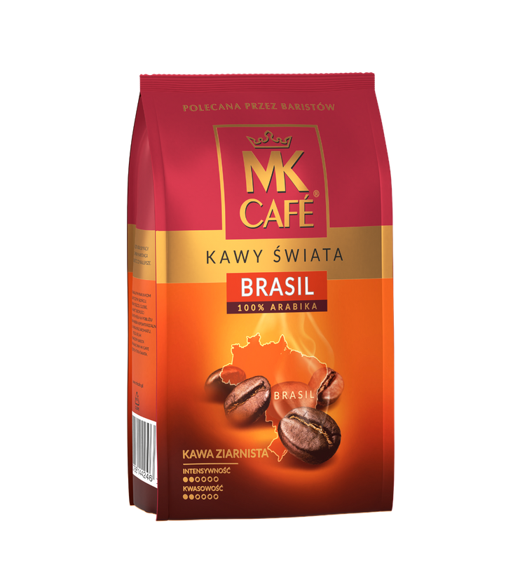 Kawa ziarnista MK Cafe Brasil 1kg torba