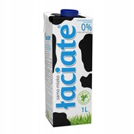 MLEKO UHT LACIATE NIEBIESKIE 0% 1L MLEKPOL