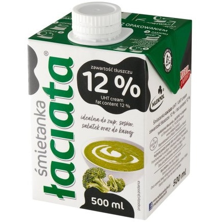 Śmietanka do kawy 12%  500ml Łaciata